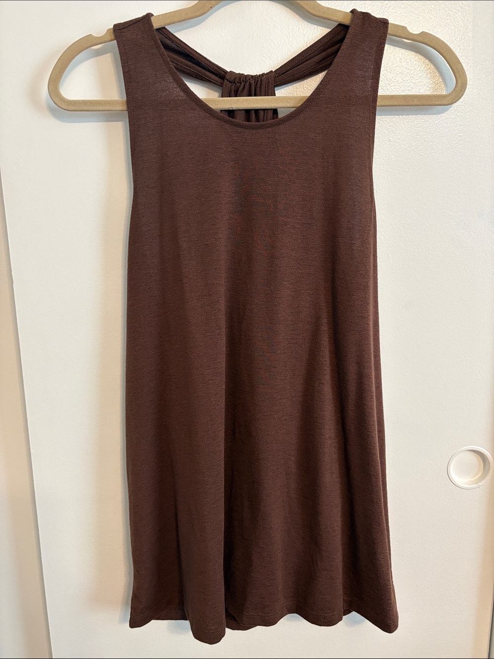 Banana Republic Brown Sleeveless Tank Top